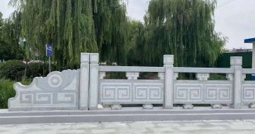 亳州 芝麻灰桥栏杆、河道栏杆安装效果