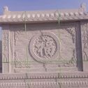 亳州 芝麻白花岗岩屏风，照壁，影壁