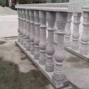 亳州 芝麻白圆形光面花瓶柱，栏杆