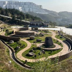 亳州仿古石铺装整体效果