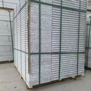 亳州 芙蓉白3公分厚磨圆边、拉槽，楼梯踏步