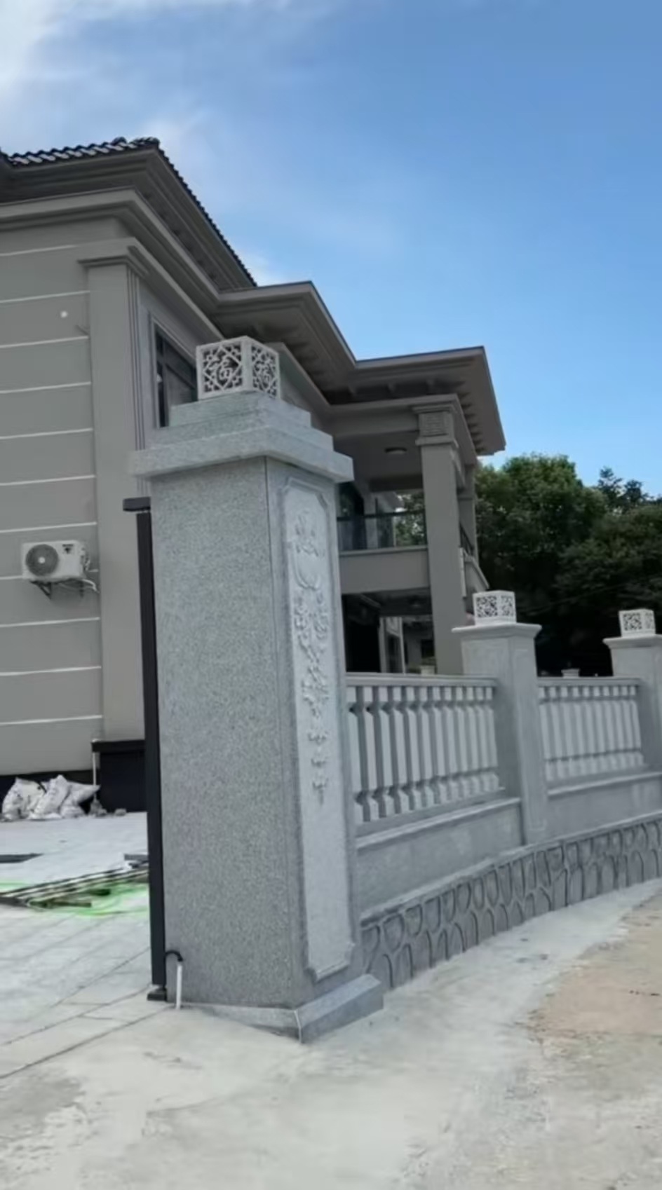 亳州 芝麻白别墅围墙栏杆，私人订制