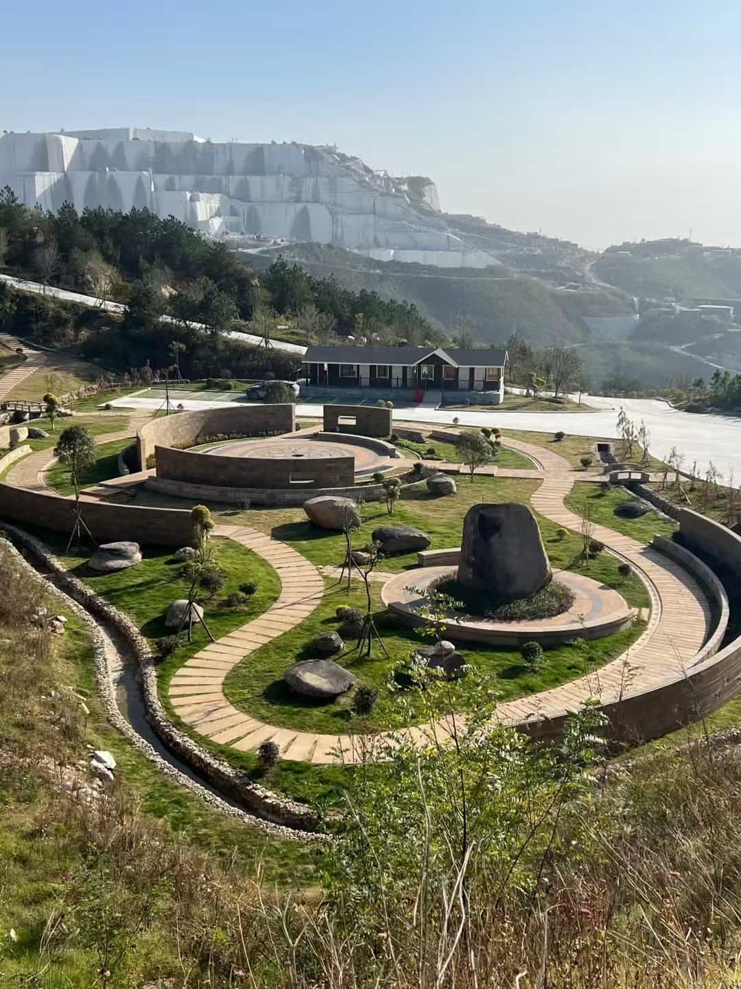 亳州仿古石铺装整体效果