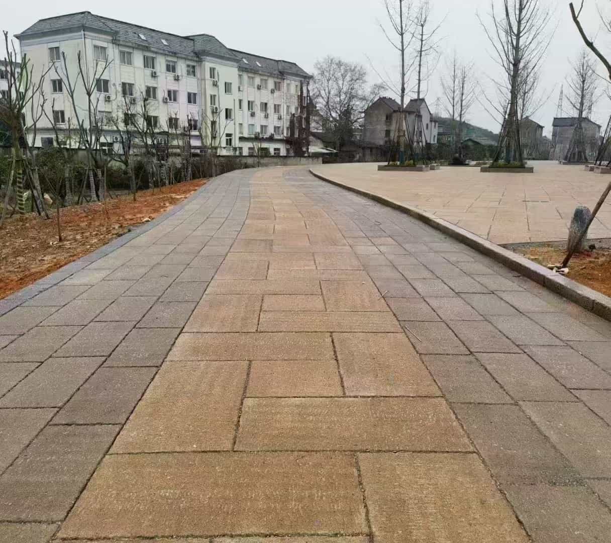 亳州仿古石铺装效果