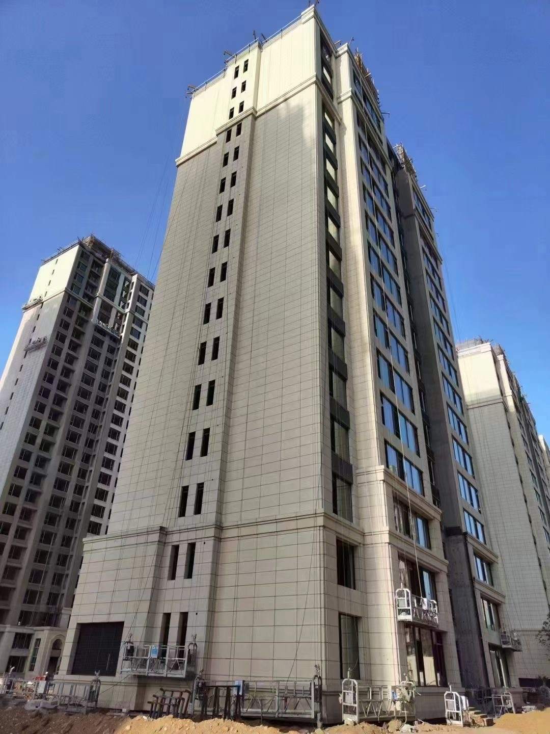 亳州黄金麻高端小区，外墙干挂