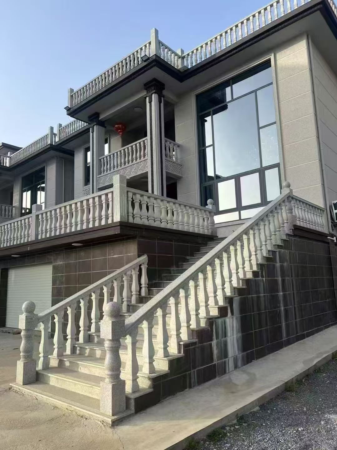 亳州 芝麻白别墅阳台栏杆，楼梯栏杆