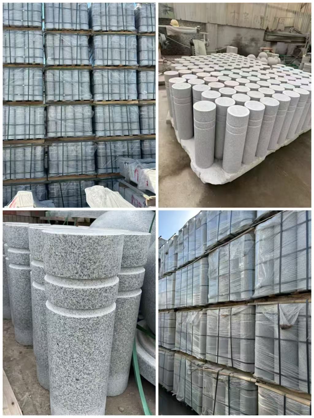 亳州 芝麻白花岗岩挡车柱、隔离柱多少钱